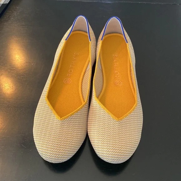 Rothy's Dandelion Triple Stitch Flat - Picture 2 of 5